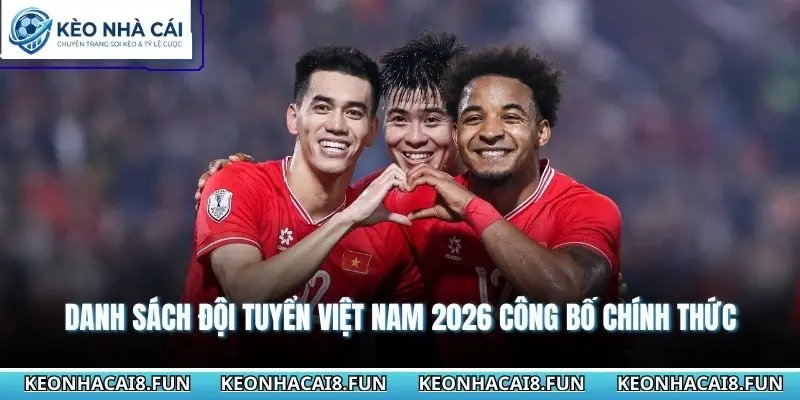 Danh Sách Đội Tuyển Việt Nam Cập Nhật Tình Hình Lực Lượng 2 Danh sách đội tuyển Việt Nam 2026 công bố chính thức