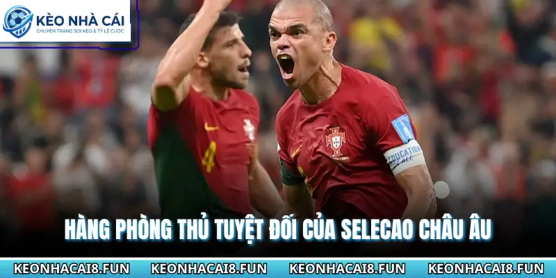 Hàng phòng thủ tuyệt đối của Selecao châu Âu